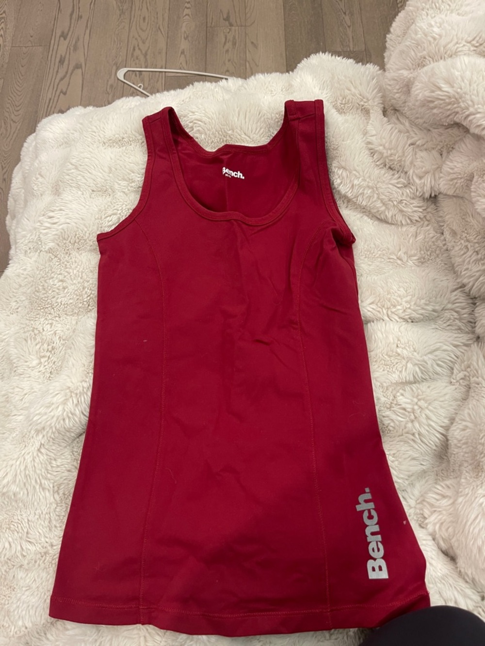Bench Deep Red Athletic Tank